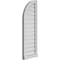 Ekena Millwork Quarter Round Top Left Surface Mount PVC Gable Vent w/ 2"W x 2"P Brickmould Sill Frame, 14"W x 40"H GVPQL14X4003SF - alternate 5